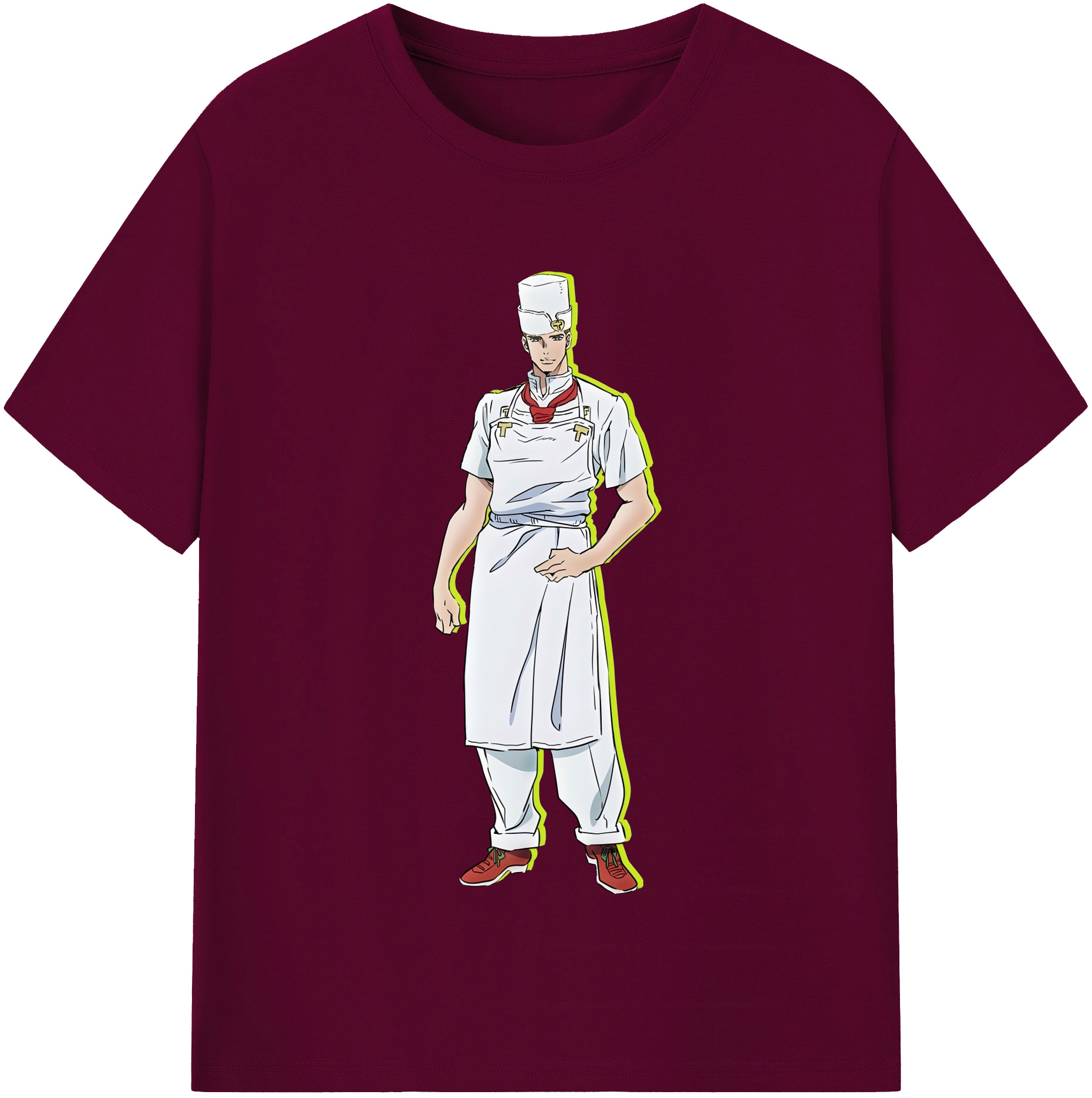 （画像用） ジョジョの奇妙な冒険 Tonio Trussardi JoJo's Bizarre Adventure トニオ?トラッサルディ レディースカジュアルプリントTシャツ（綿100％）